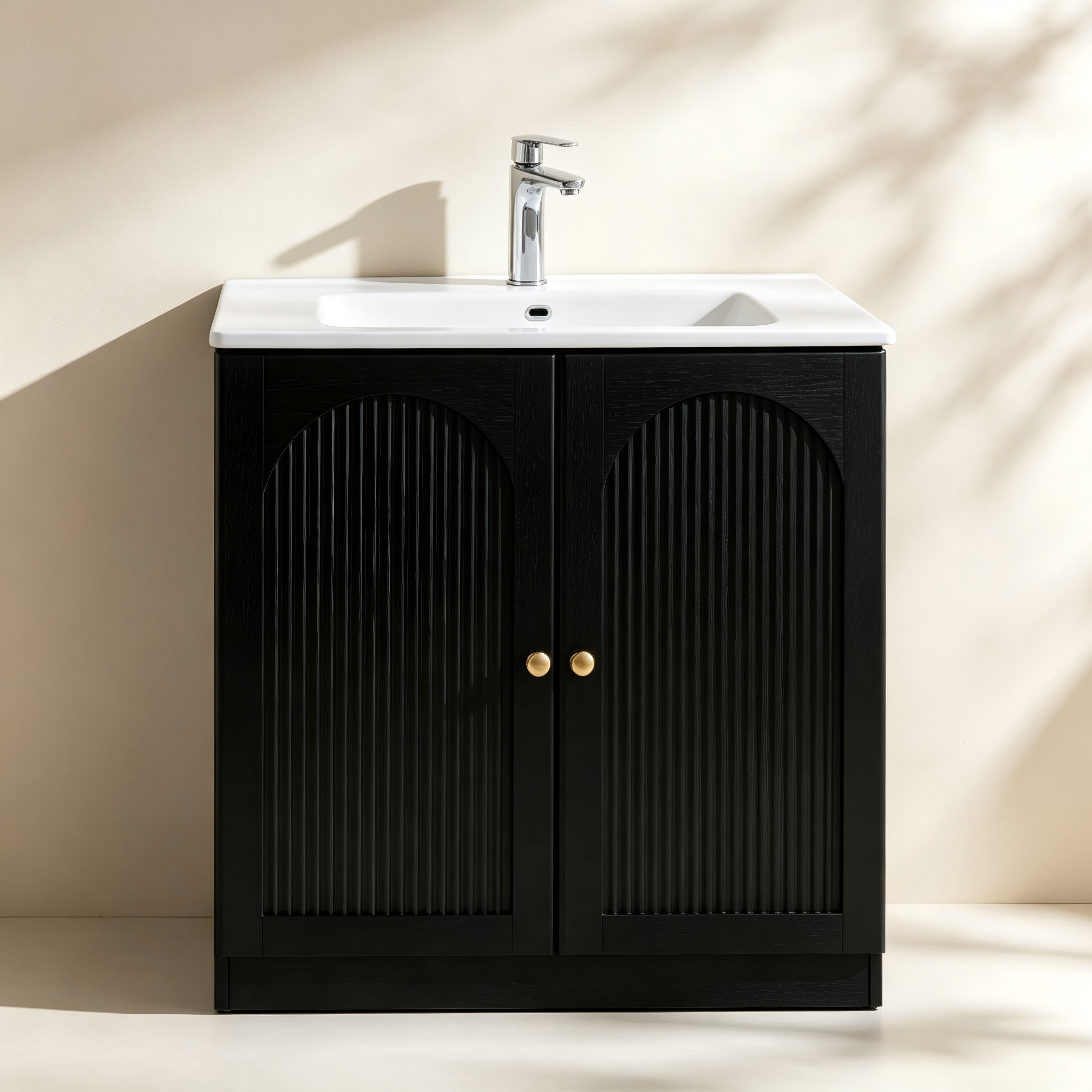 Arched Double-Door Bathroom Vanity thumbnail view 2