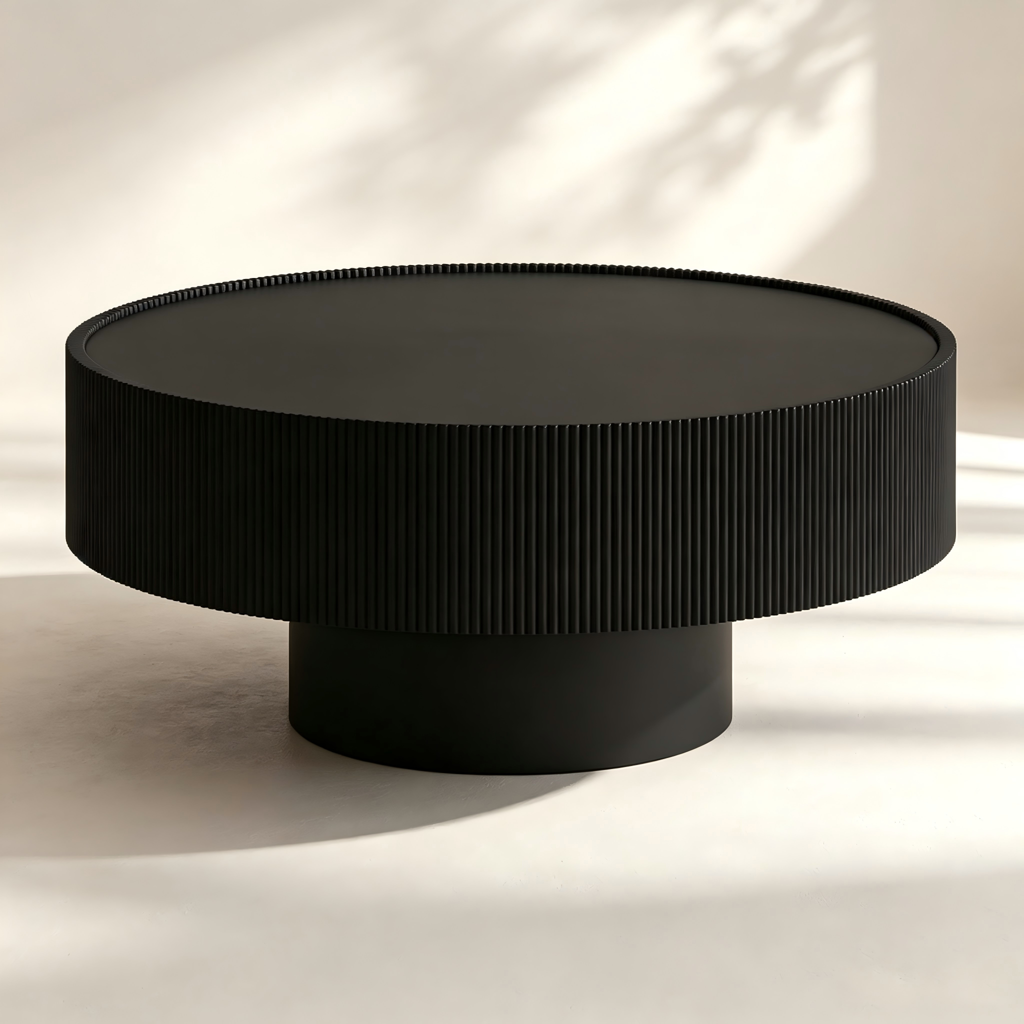 Round Pedestal Coffee Table thumbnail view 2