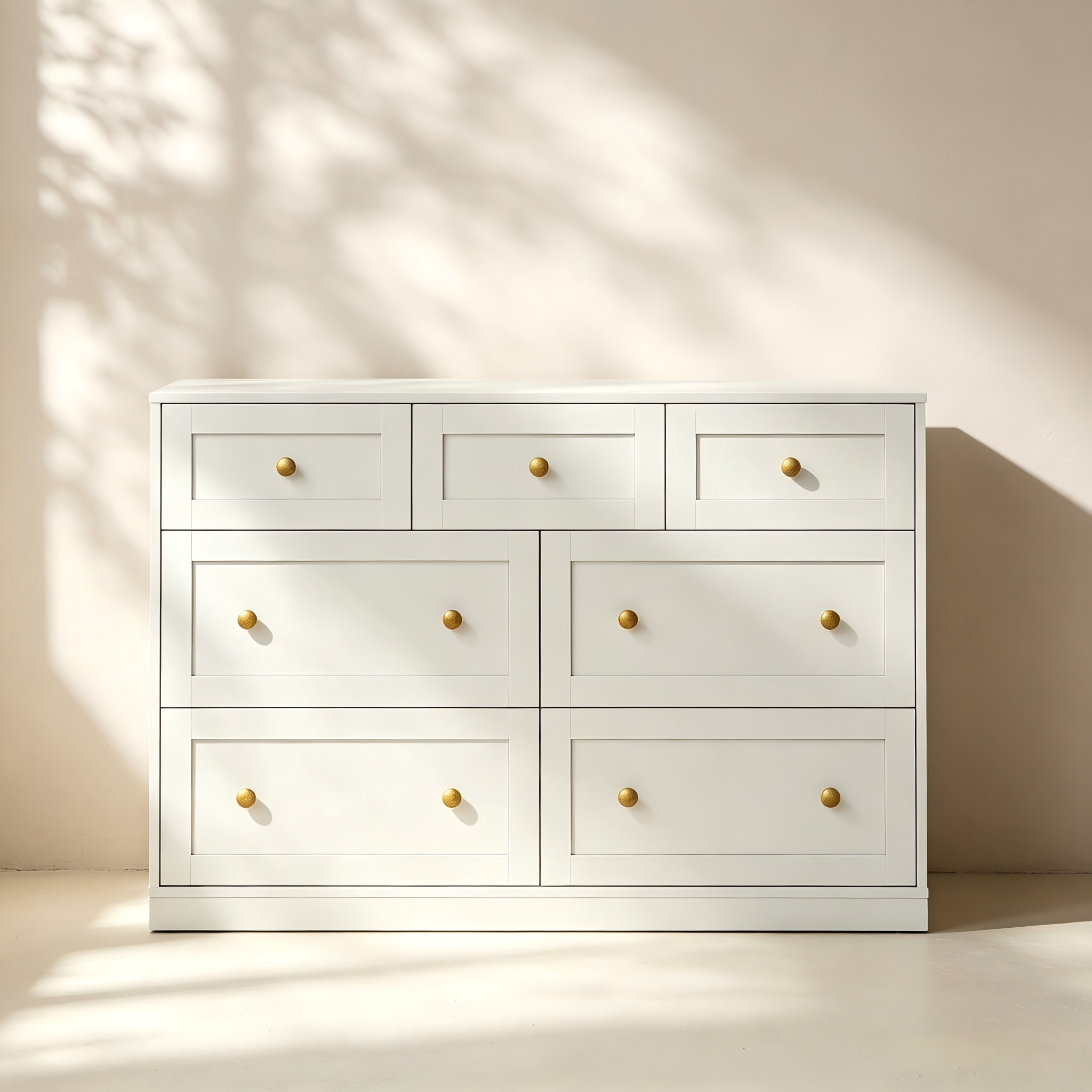 Seven-Drawer Bedroom Dresser for custom bedroom furniture collections