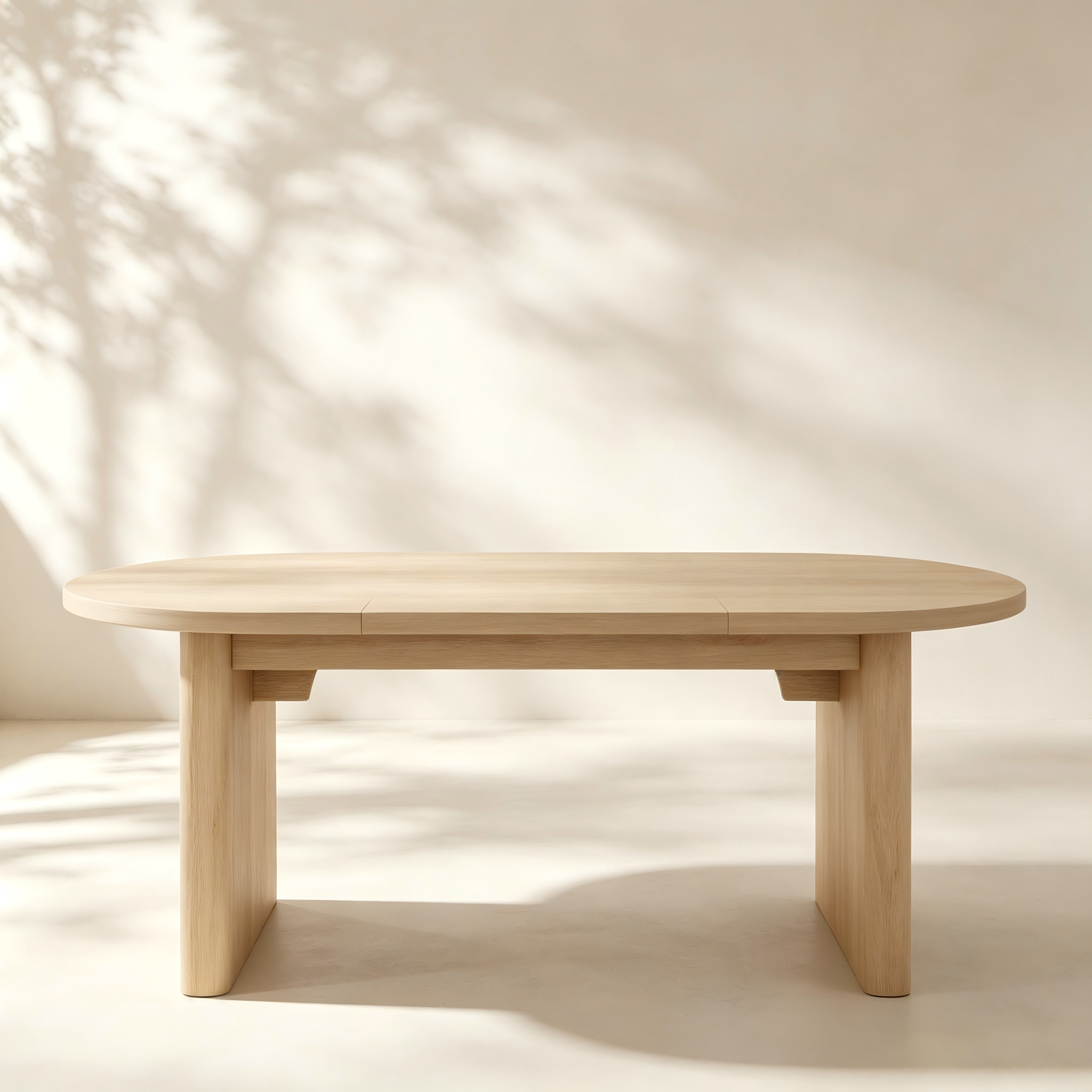 Oval Wood Dining Table thumbnail view 1