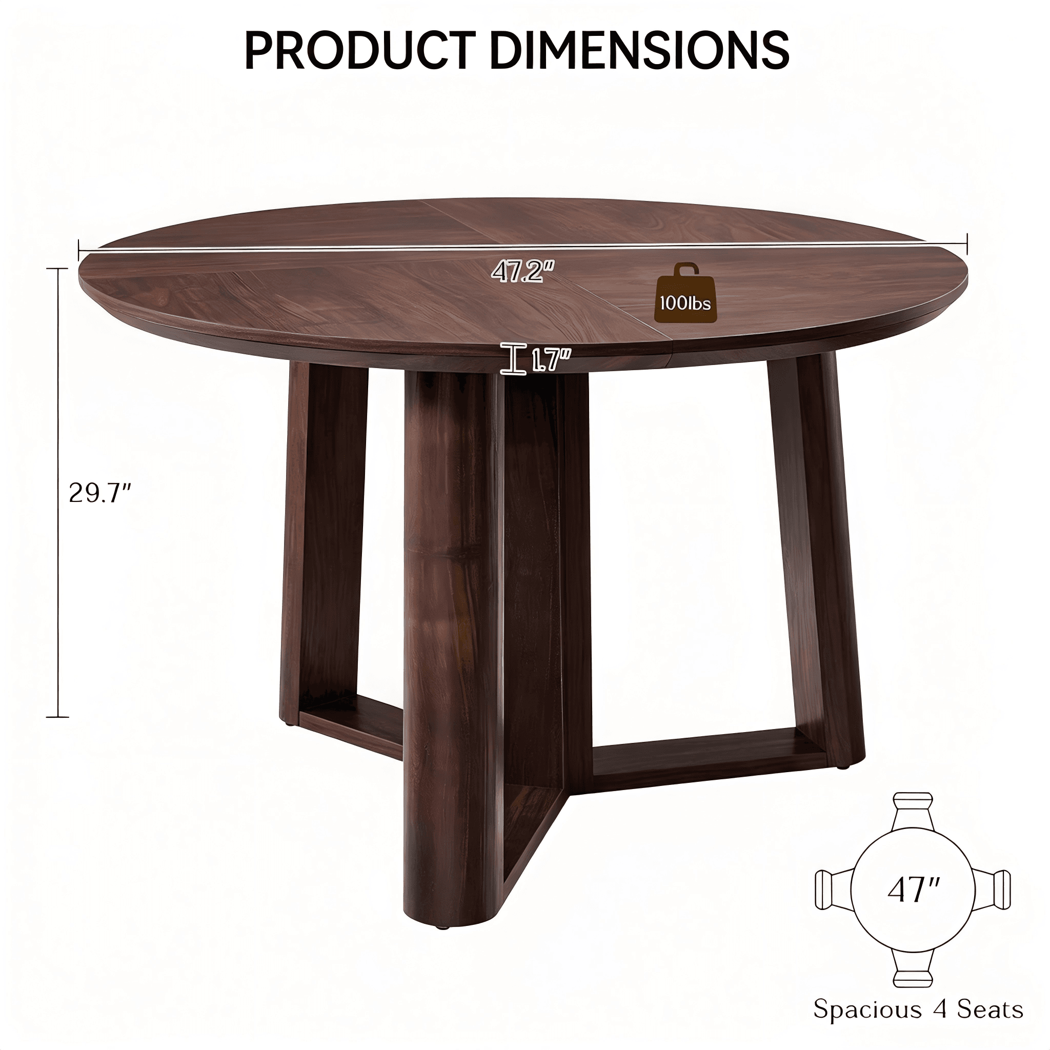 Wooden Dining Table Dimensions