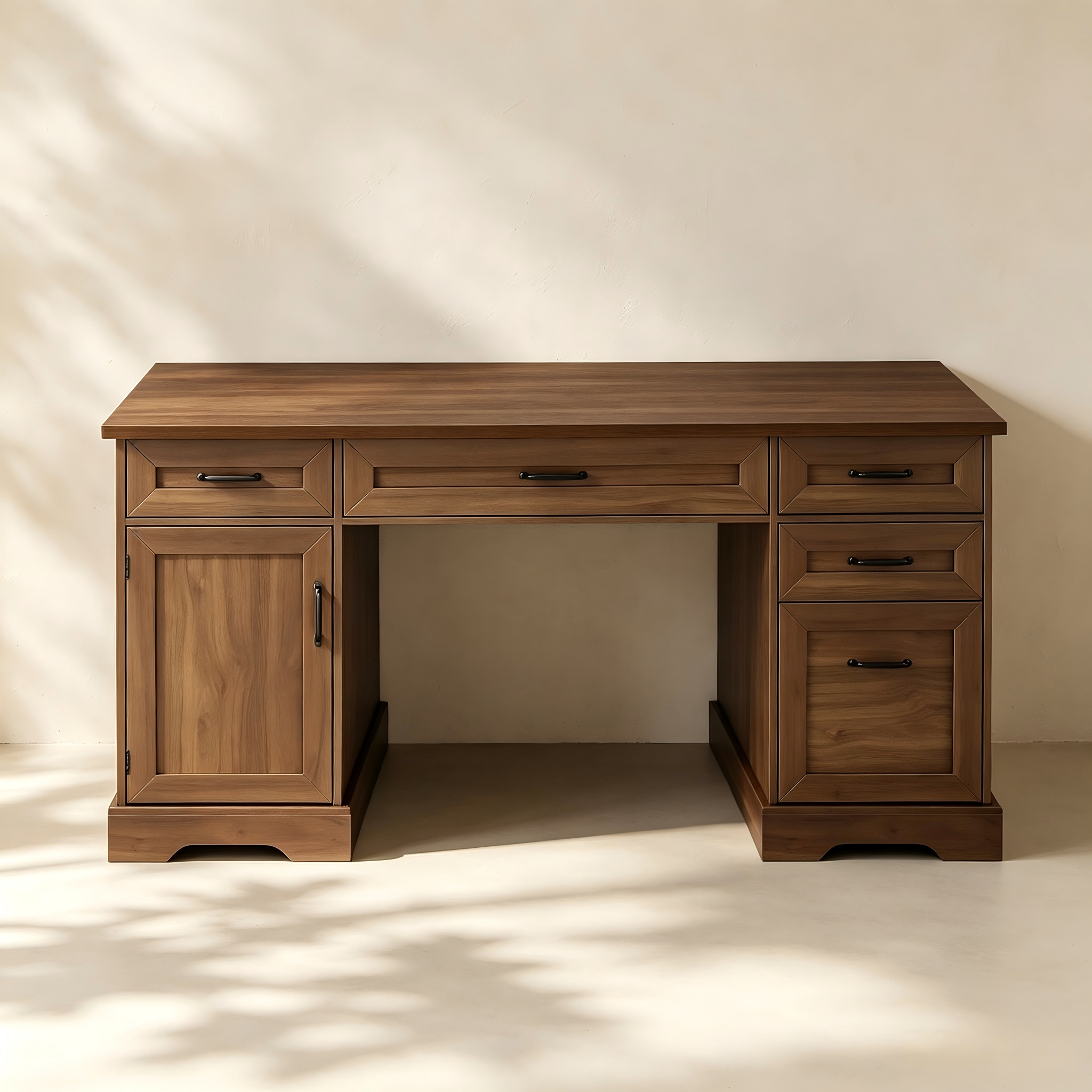 Double-Pedestal Executive Office Desk thumbnail view 2