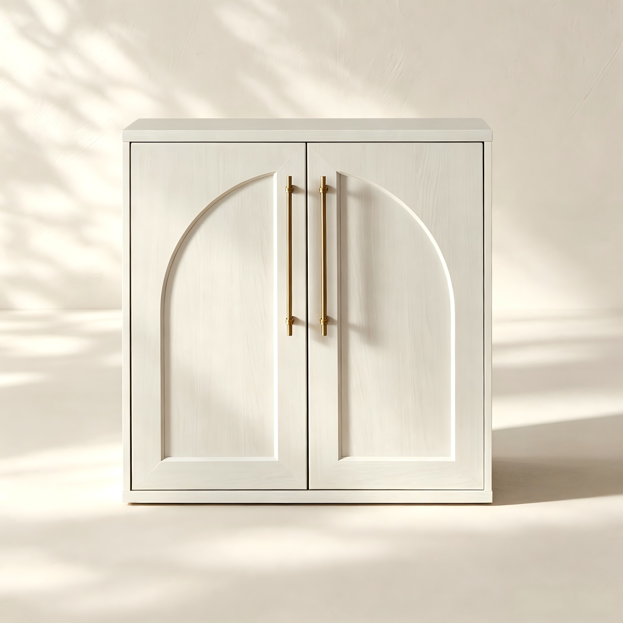 Arched-Panel Two-Door Sideboard for custom dining room furniture collections