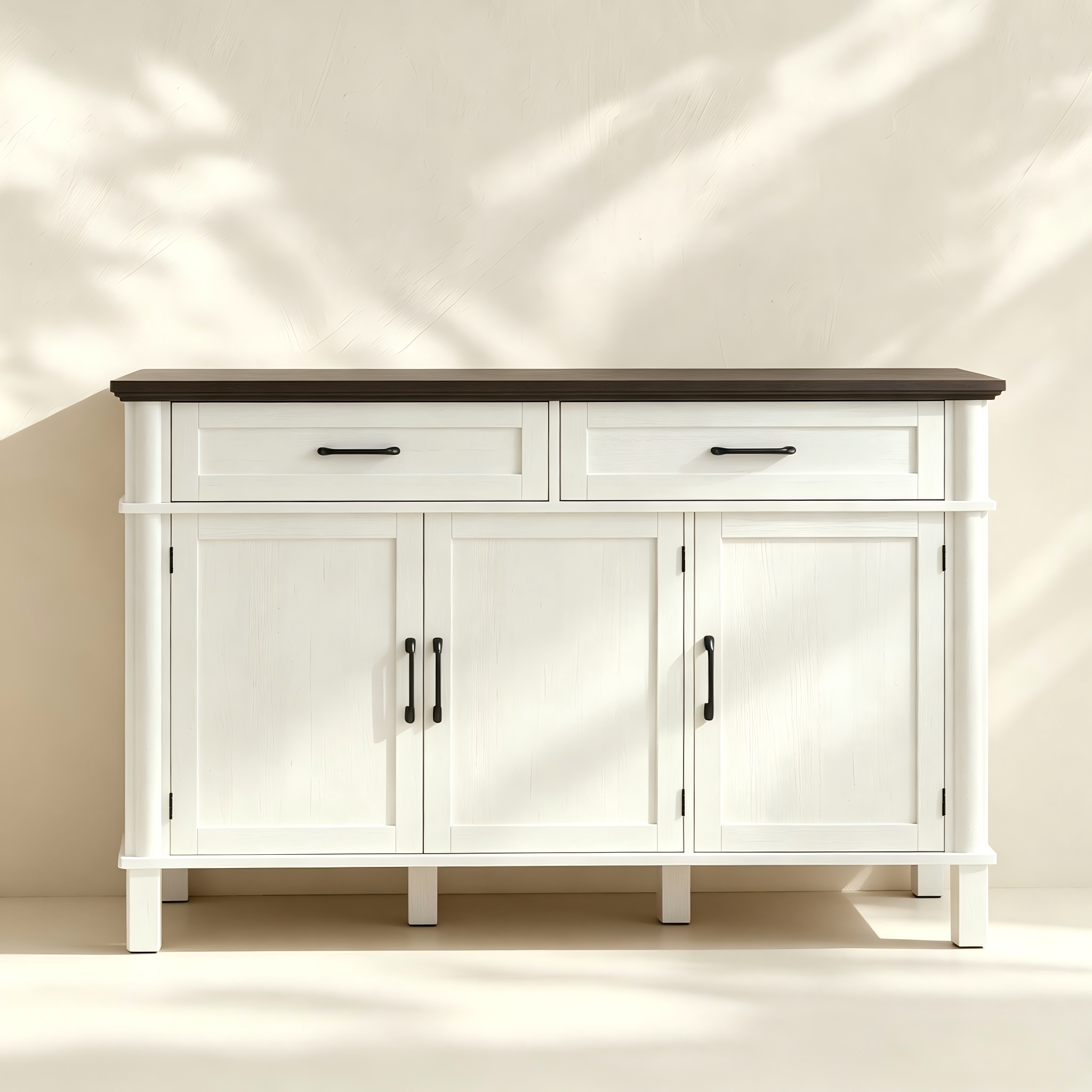 Two-Drawer Three-Door Sideboard for custom dining room furniture collections