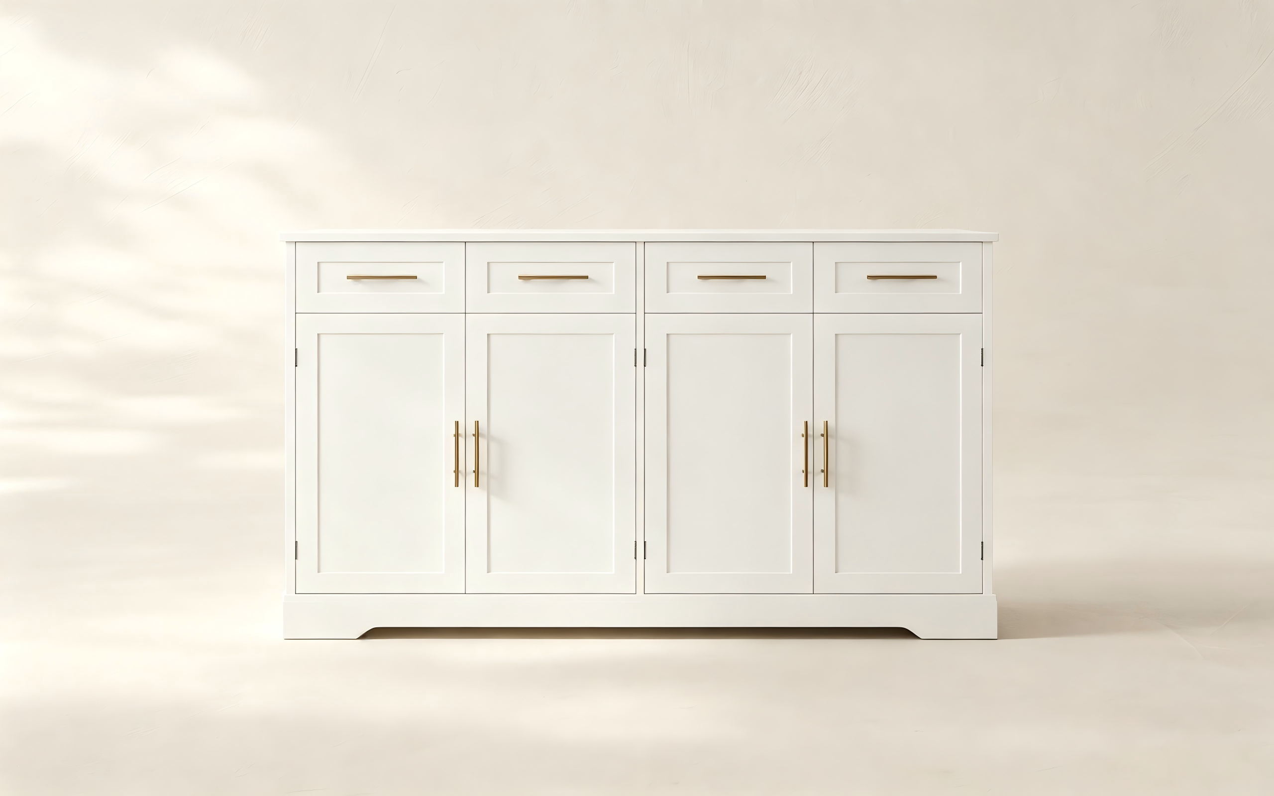 Four-Drawer Four-Door Sideboard for custom dining room furniture collections