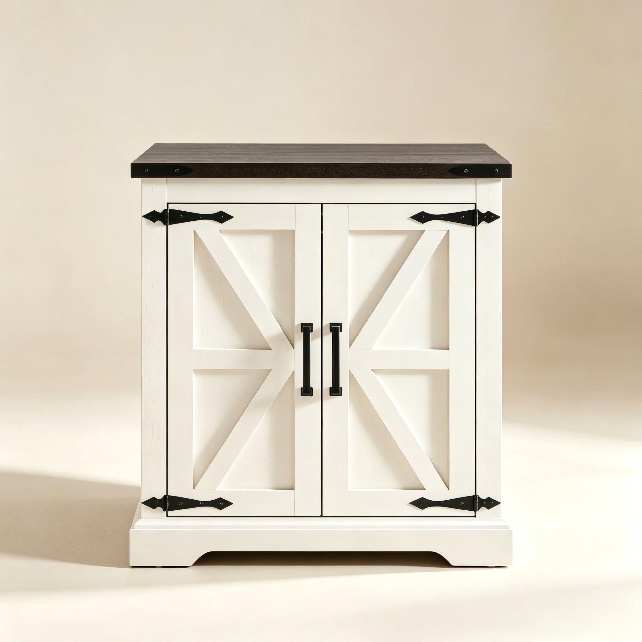 Farmhouse Two-Door Side Table thumbnail view 1