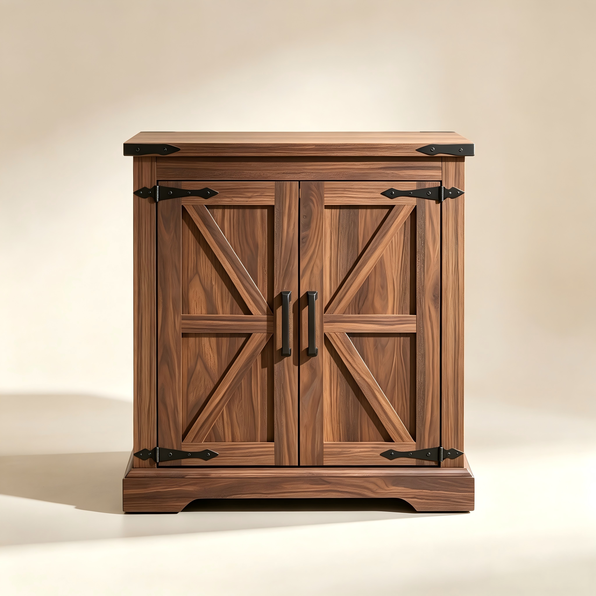 Farmhouse Two-Door Side Table thumbnail view 3