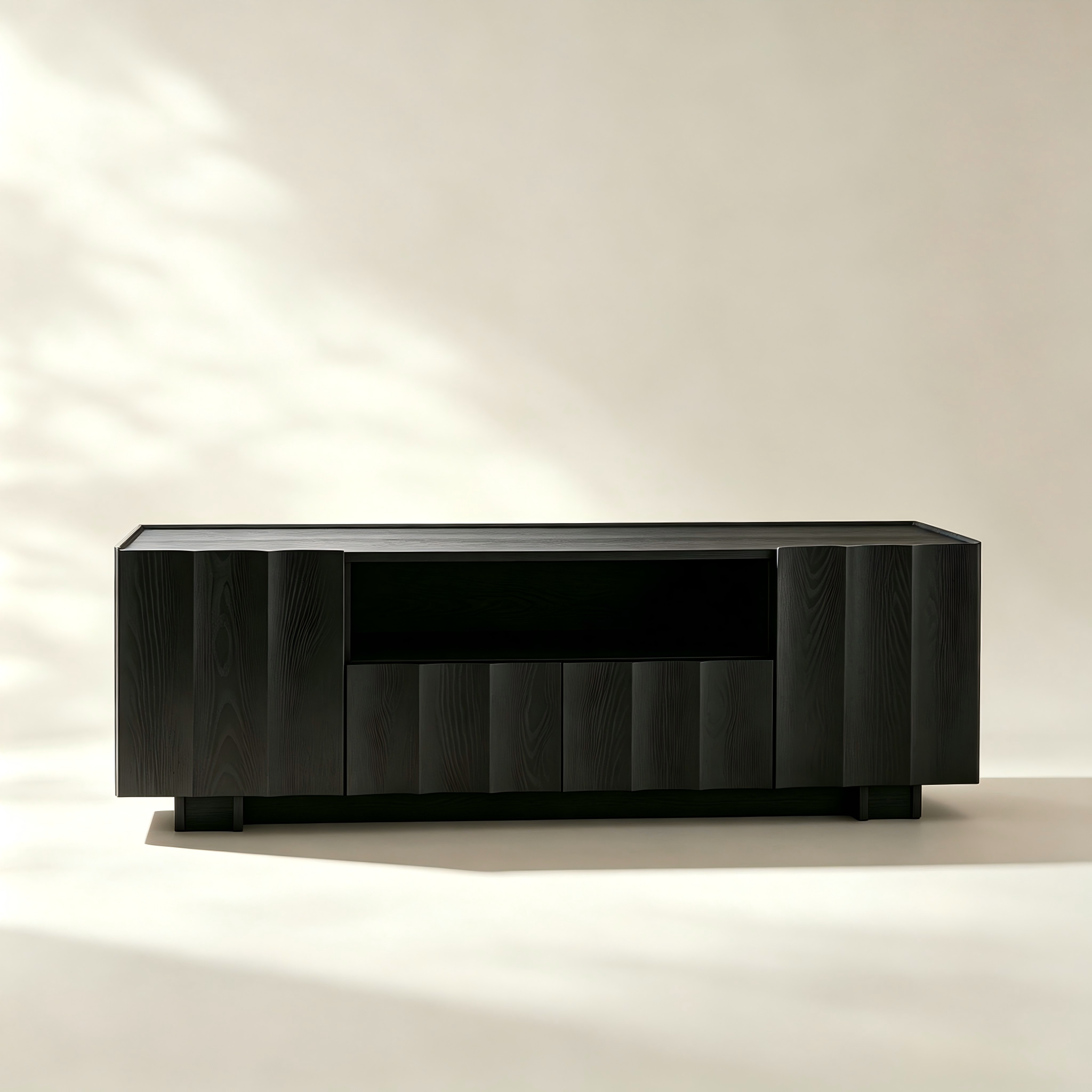 Asymmetrical Storage TV Stand thumbnail view 2