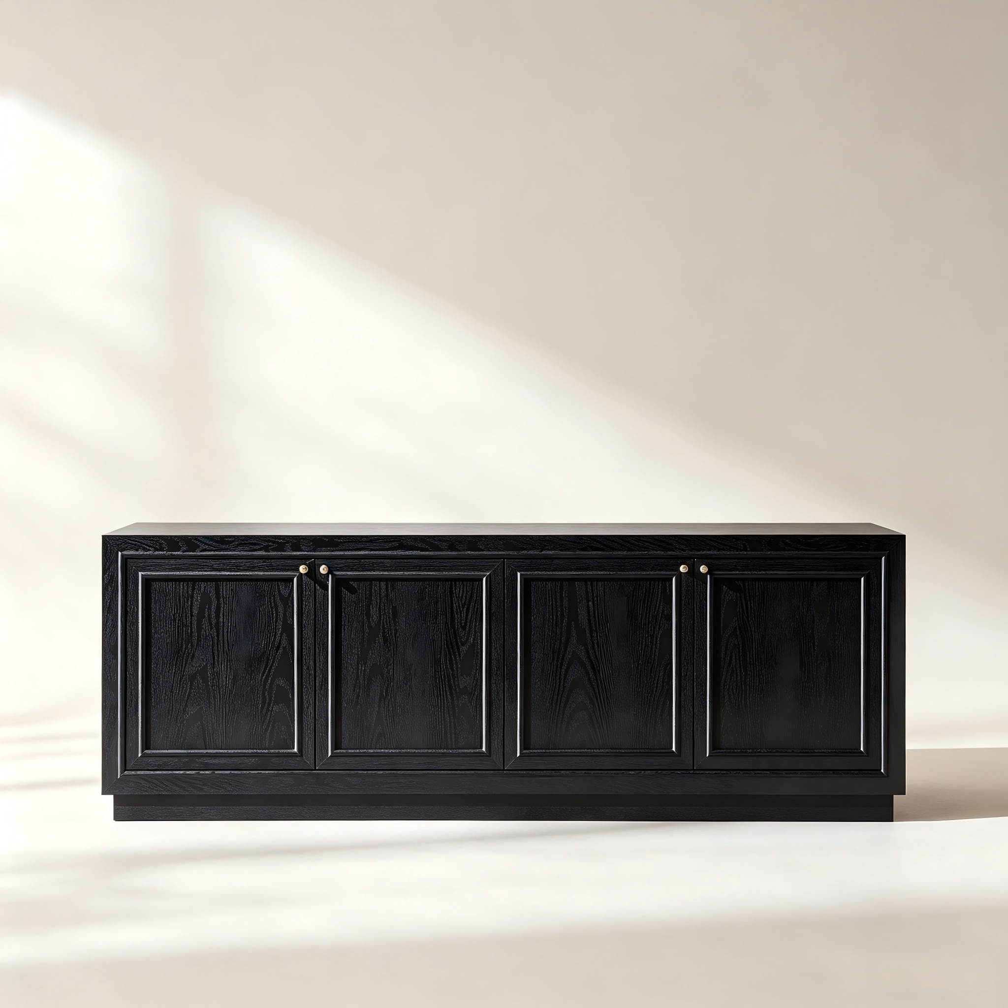 Modern Four-Door TV Stand thumbnail view 2