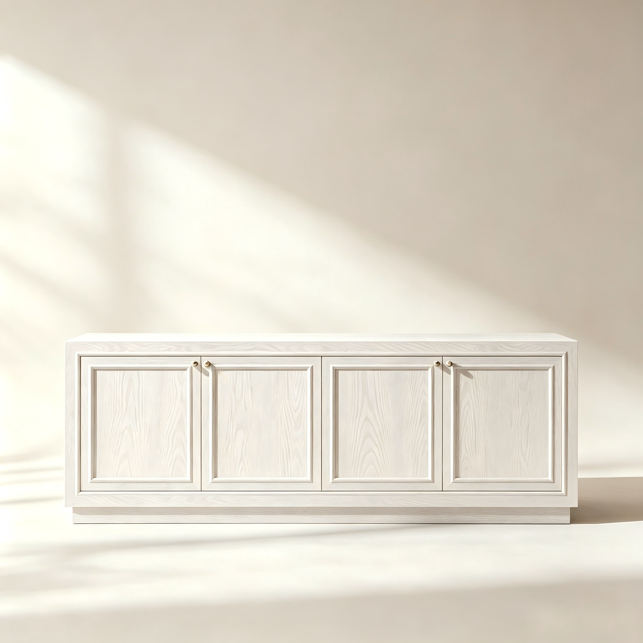 Modern Four-Door TV Stand