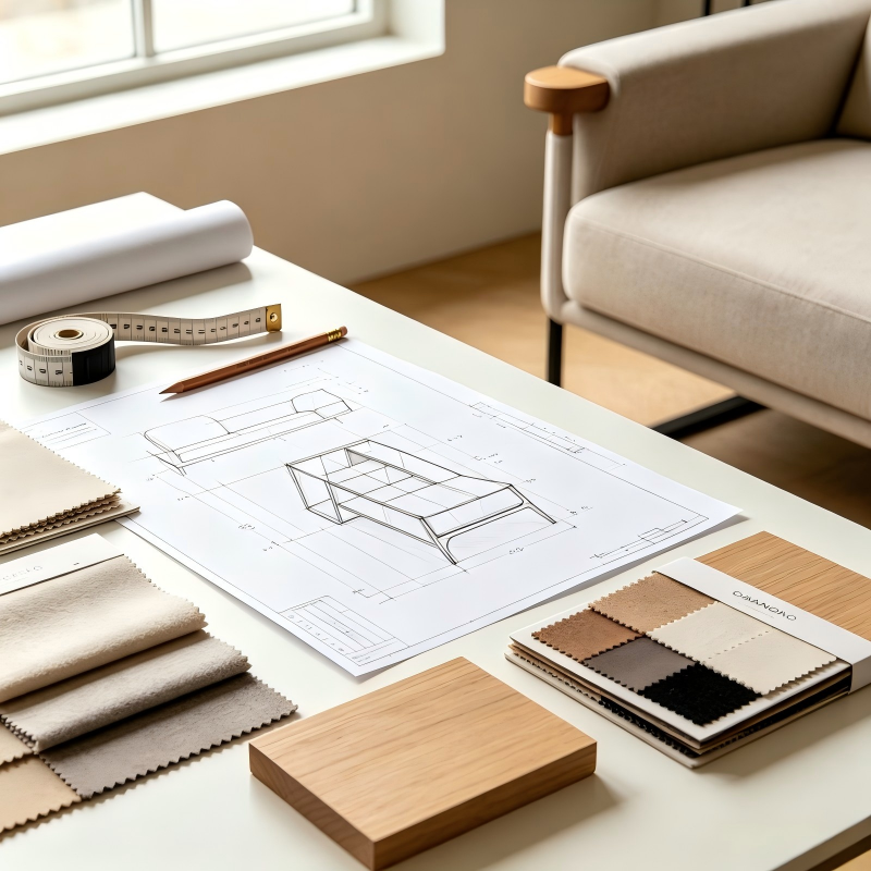 Custom furniture design and development service