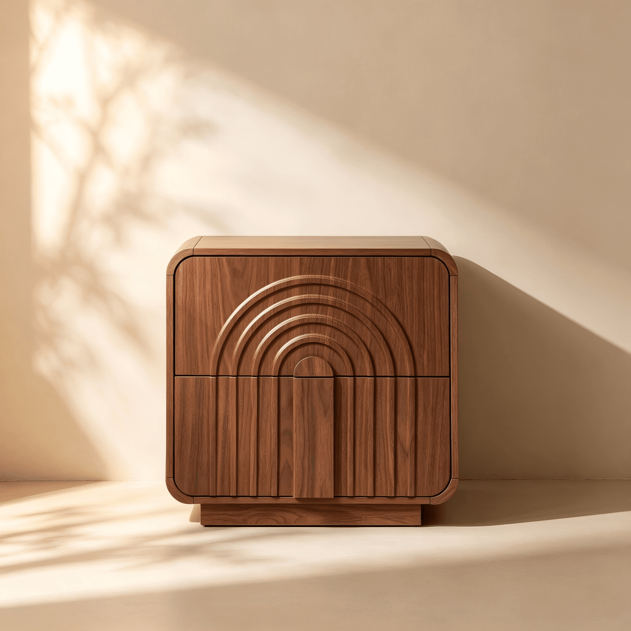 Wood Crafted Side Table thumbnail view 2